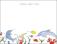 Under the Sea Flat Note Cards