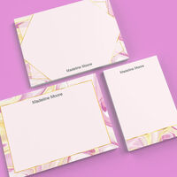 Dreamy Marble Flat Note Card Collection