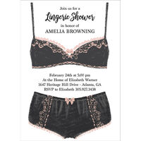 Lingerie Invitations