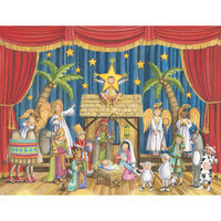 Children's Nativity Play Holiday Cards